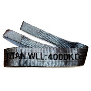 Websling - 4T Titan Extra Wide Grey 2PLY 120mm | Websling -  Titan 1.0T to 20.0T WLL