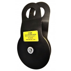 Pulley - 10T Off Road 4X4 Scissor Type | Recovery Equip | 4 X 4 Attachments  | Pulley Blocks & Sheaves | Titan 4X4 Pulleys