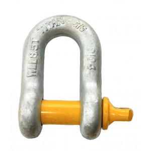Shackle - Titan Dee (2Pce) | Shackle - Rated | Titan Yellow Pin