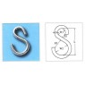 S Hook SS316