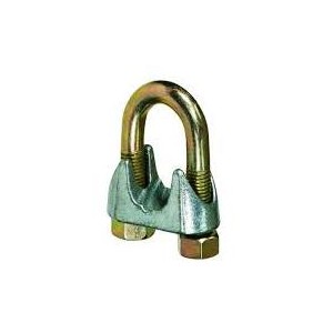 Wire Grip - Comm Gold U Bolt | Wire Grips & Thimbles | Wire & UHMWPE Ropes & Assessories