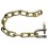 8mm Trailer Chain Set 12Link c/w Stainless Shackle & Washer