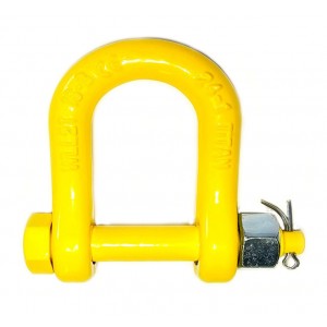 Titan G80 Wide Mouth Safety D Shackle (4Pce) | G80 - SLR Components | Shackle - Rated