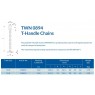 10mm Thiele T-Handle Chain 675.5mm 1.6T WLL 