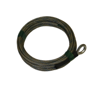 9mm Wire Post Driver Rope 7x31 c/w TH/TL | Post Driver Wire Strops