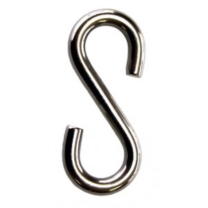 S Hook SS316 - Symmetric | Hooks, Links, Plates, Latches